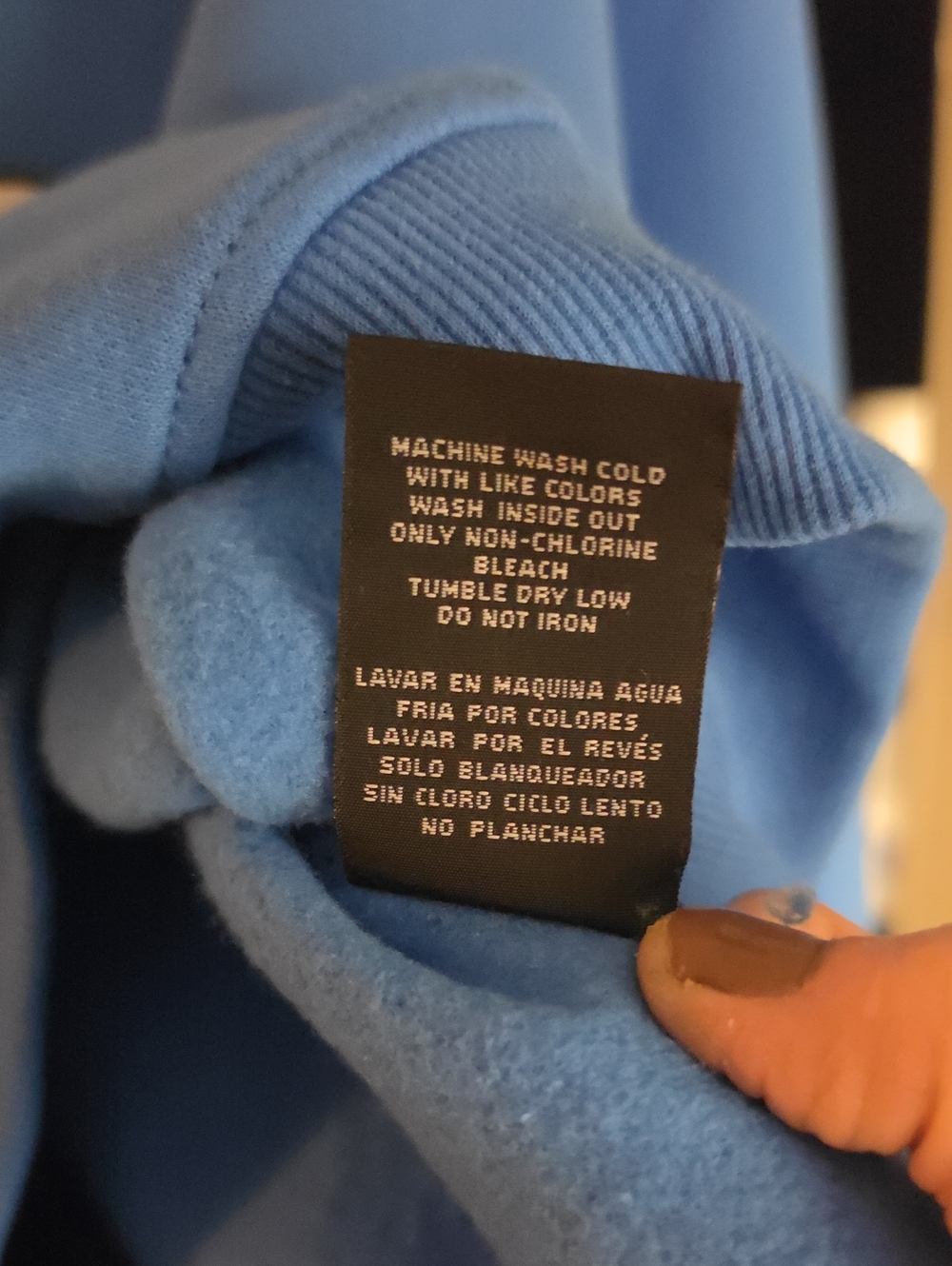 NWOT) BLUE HOODED MONKEY, GRAPHIC PULLOVER SWEATSHIRT, BY PAUL FRANK - Picture 8 of 12